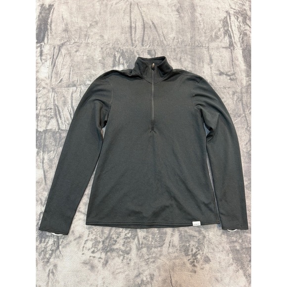Patagonia Tops - Patagonia Capilene 3 Midweight Base Layer Womens Black 1/4 Zip Top Small
